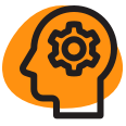 Head for business icon